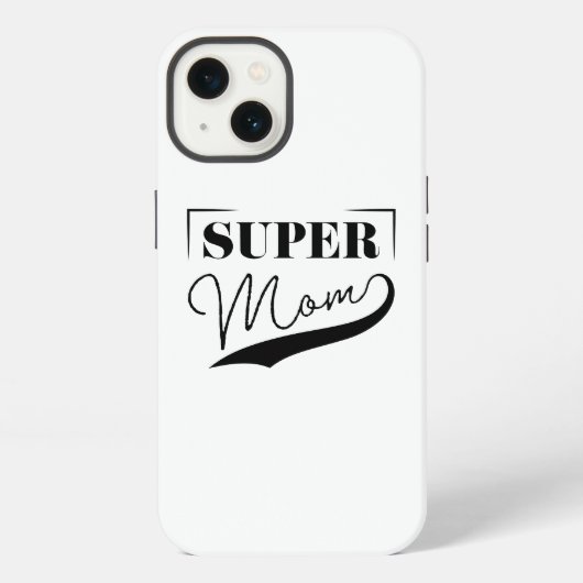 すごい母 iPhoneケース (裏面)
