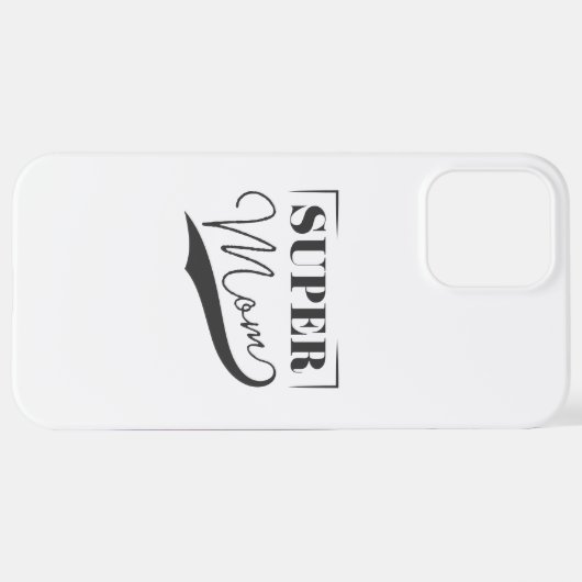 すごい母 iPhoneケース (裏面横)