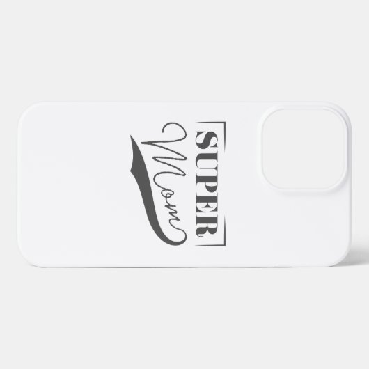 すごい母 iPhoneケース (裏面横)