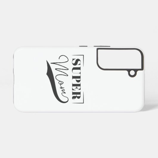 すごい母 SAMSUNG GALAXYケース (裏面横)