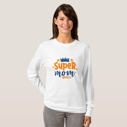 すごい母 Tシャツ (正面フル)