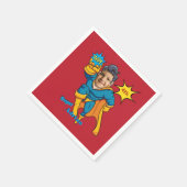 すごい特別キッズ🌟スーパーハ素晴らしロ スタンダードカクテルナプキン (角)