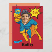 すごい特別キッズ🌟スーパーハ素晴らしロ 招待状 (正面/裏面)