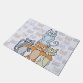 すごい猫 ドアマット (アングル)
