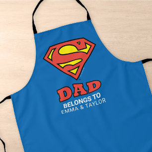すごい男  このすごいパパはTシャツのものだ エプロン