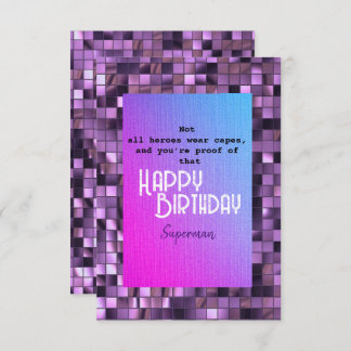 すごい男 カード