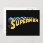 すごい男 |クラシックロゴ ポストカード (正面/裏面)