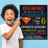 すごい男 |学校の初日または最終日 ポスター