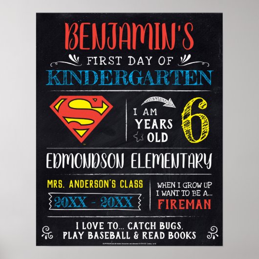 すごい男 |学校の初日または最終日 ポスター (正面)