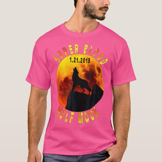 すごい皆既月食2019 Tシャツ (正面)