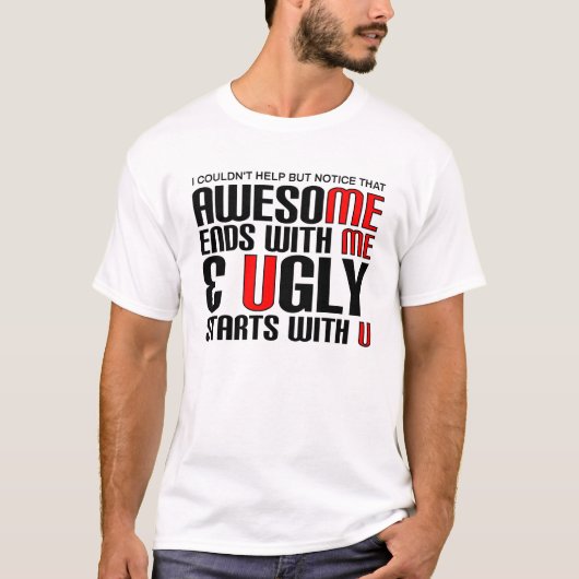 すごい私面白いTシャツ Tシャツ (正面)