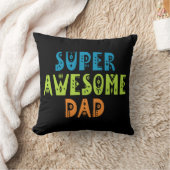 すごい素晴らしパパ父の日 |装飾用クッション クッション (ブランケット)