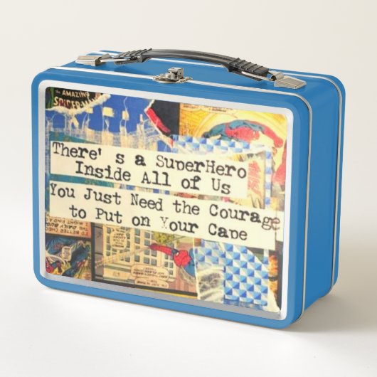 すごい英雄弁当箱 メタルランチボックス (正面)