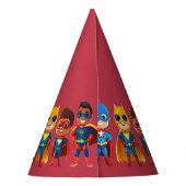 すごい英雄誕生日 パーティーハット (裏面)