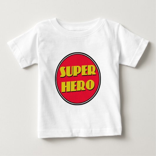 すごい英雄！ ベビーTシャツ (正面)