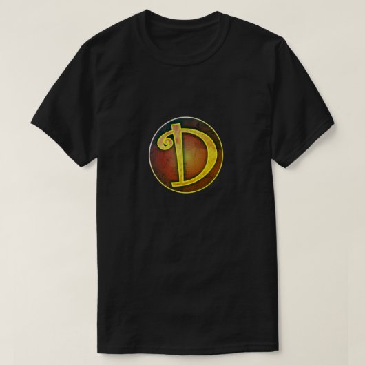 すごい英雄「D」のInsignia Tシャツ (デザイン正面)