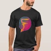 すごい英雄「F」のInsignia Tシャツ (正面)