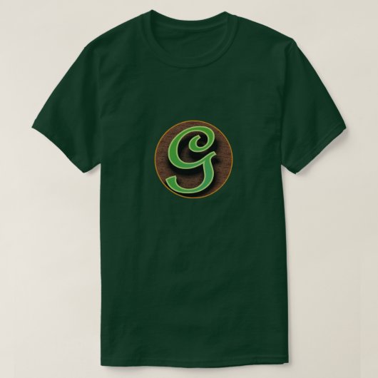 すごい英雄「G」のInsignia Tシャツ (デザイン正面)