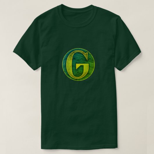 すごい英雄「G」のInsignia Tシャツ (デザイン正面)