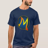すごい英雄「M」のInsignia Tシャツ (正面)