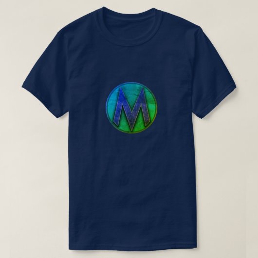 すごい英雄「M」のInsignia Tシャツ (デザイン正面)