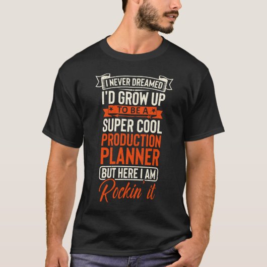 すごい製クール造プランナー Tシャツ (正面)