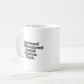 すごい計カッコいい師 – 会計士おもしろいgagギフト コーヒーマグカップ (正面左)