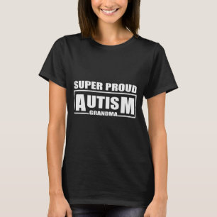 すごい誇りを持った自閉症 Tシャツ