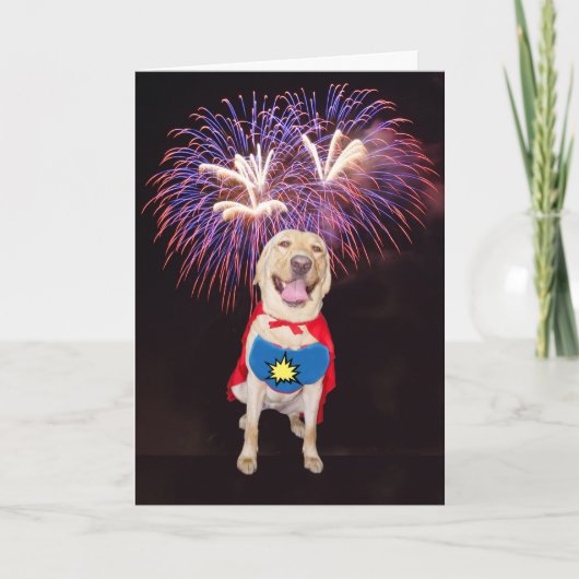 すごい誕生日 カード (正面)