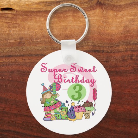 すごい誕生日Tシャツとギフトのお菓子 キーホルダー (正面)