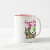 すごい誕生日Tシャツとギフトのお菓子 ツートーンマグカップ (正面右)