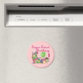 すごい誕生日Tシャツとギフトのお菓子 マグネット (インサイチュ (食洗機))
