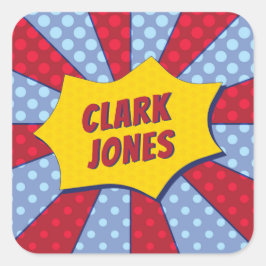 (すごい赤) スクエアシール