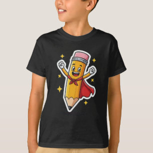 すごい鉛筆:クリエイティビティのヒーロー! Tシャツ