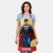 すごい飛んでいる エプロン (着用した状態)