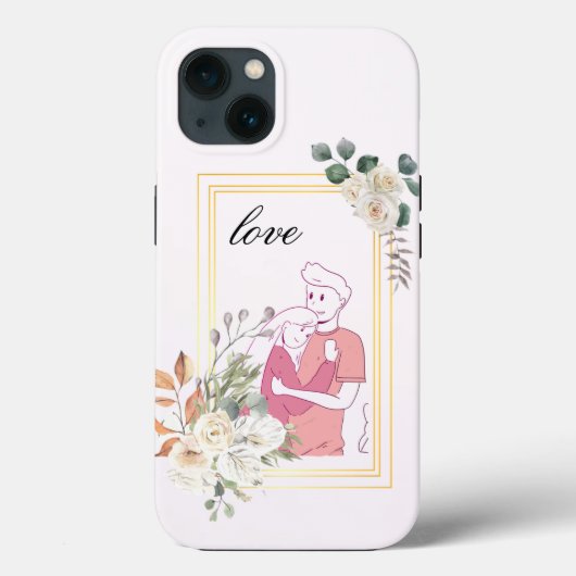 すごい、クール、ピンクのカップル Case-Mate iPhoneケース (裏面)