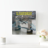 すごい! タワー橋ロンドン スクエア壁時計 (ホーム)