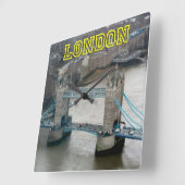 すごい! タワー橋ロンドン スクエア壁時計 (傾斜)