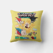 すごい – ペット：私たちはパックで、私たちは一緒に頑張る！ クッション (裏面)