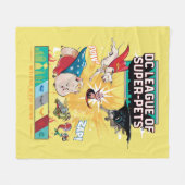 すごい – ペット:私たちはパックで、私たちは一緒に頑張る! フリースブランケット (正面(横))