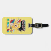 すごい – ペット:私たちはパックで、私たちは一緒に頑張る! ラゲッジタグ (正面横)