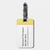 すごい – ペット:私たちはパックで、私たちは一緒に頑張る! ラゲッジタグ (裏面縦)