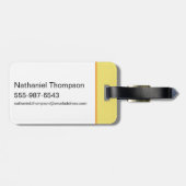 すごい – ペット:私たちはパックで、私たちは一緒に頑張る! ラゲッジタグ (裏面横)