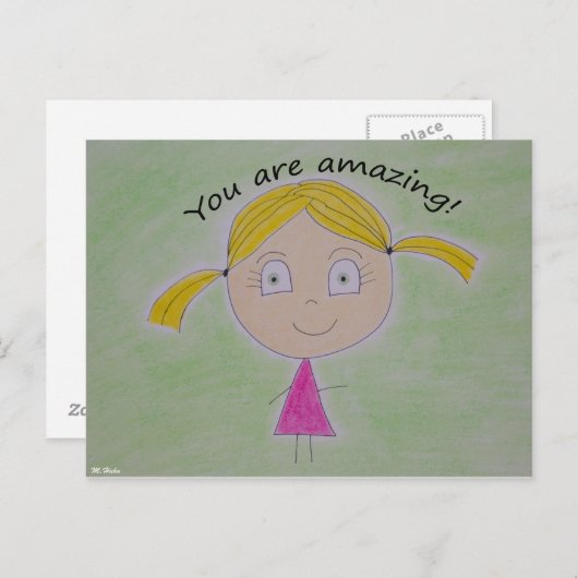 すごい！ ポストカード (正面/裏面)