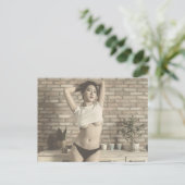 すごい!ランジェリーモデル写真はがき ポストカード (スタンド正面)