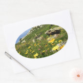 すごい！高山花 楕円形シール (封筒)