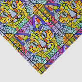 すごい-Cats – モザイクカラフル猫ちゃんデコページ 薄葉紙 (詳細)