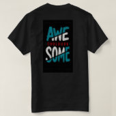 すごい Tシャツ (デザイン裏面)
