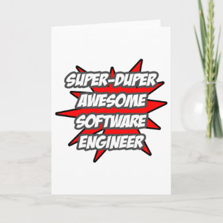 すごいDuperソフトウェ素晴らしア・エンジニア カード