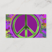 すごいGroovy Peaceサイン 名刺 (裏面)